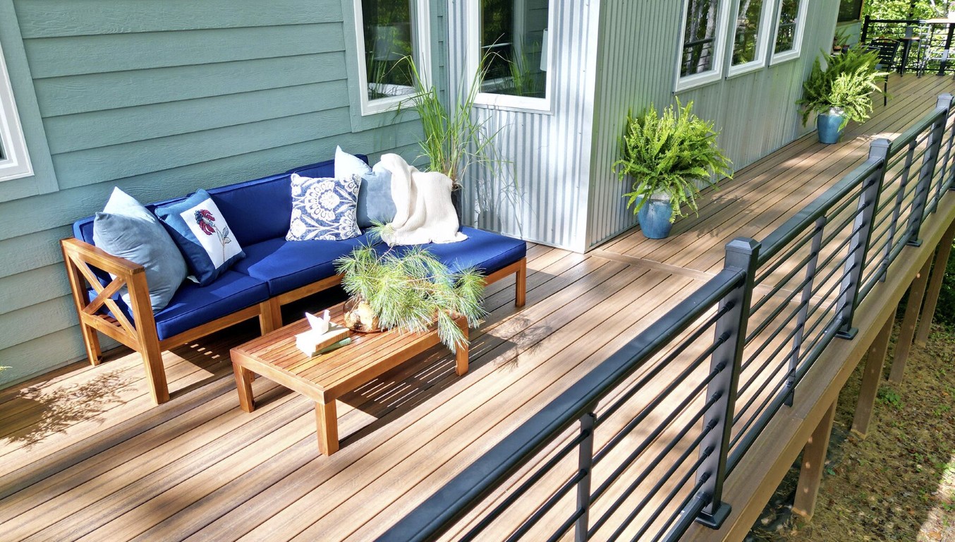 Deck railings, stairs and safety upgrades
